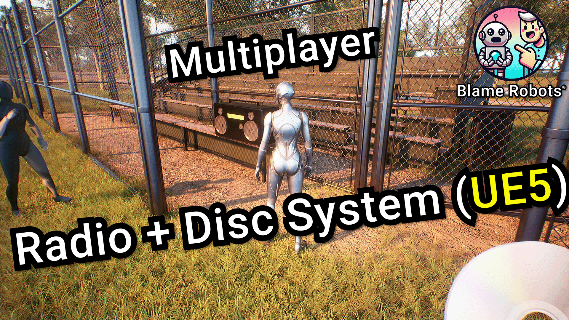 Multiplayer Game Disc Multiplayer Music System: Radio Station & Disc Player | Fab