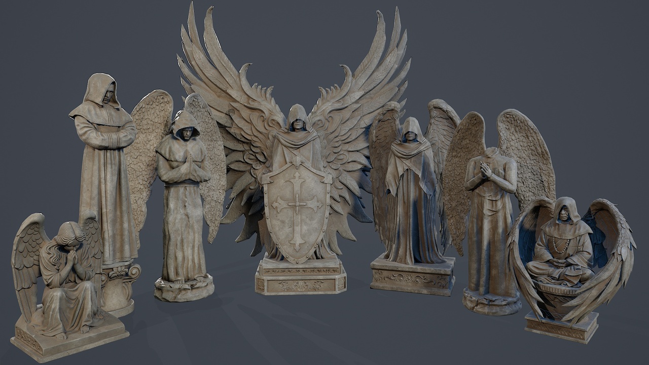 Media 1 for listing Angels Statues
