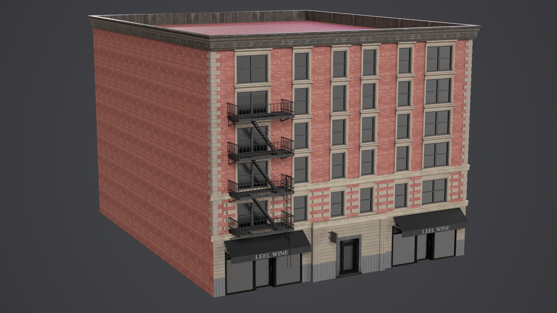 Game Ready Apartment Buildings 07 | Fab