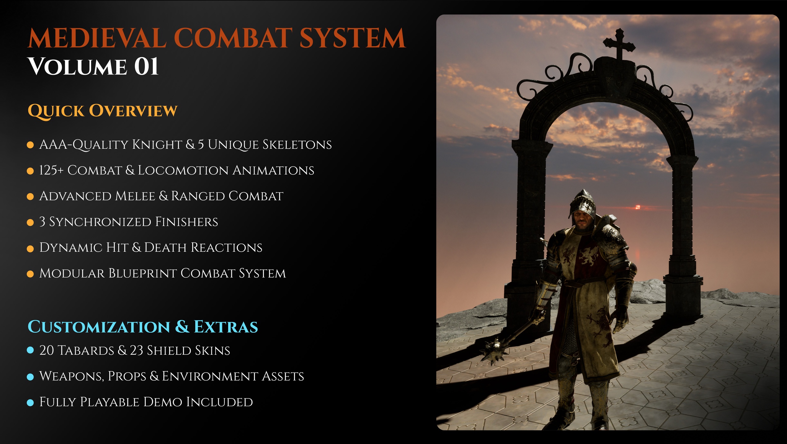 Media 1 for listing Medieval Combat System Vol 01