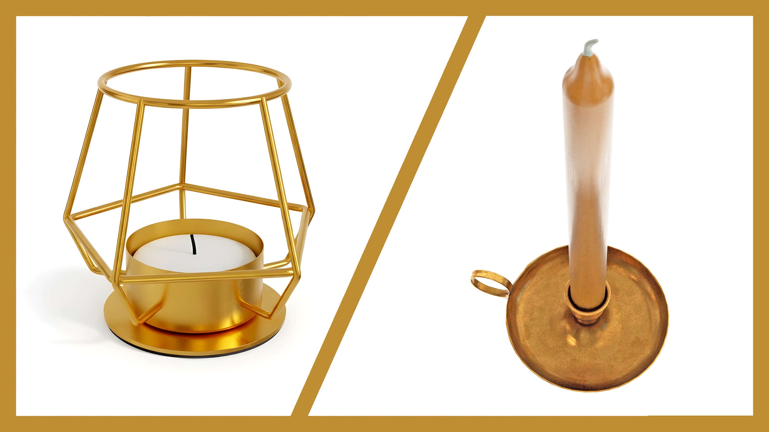 Media 1 for listing Candle 3D Model Combo