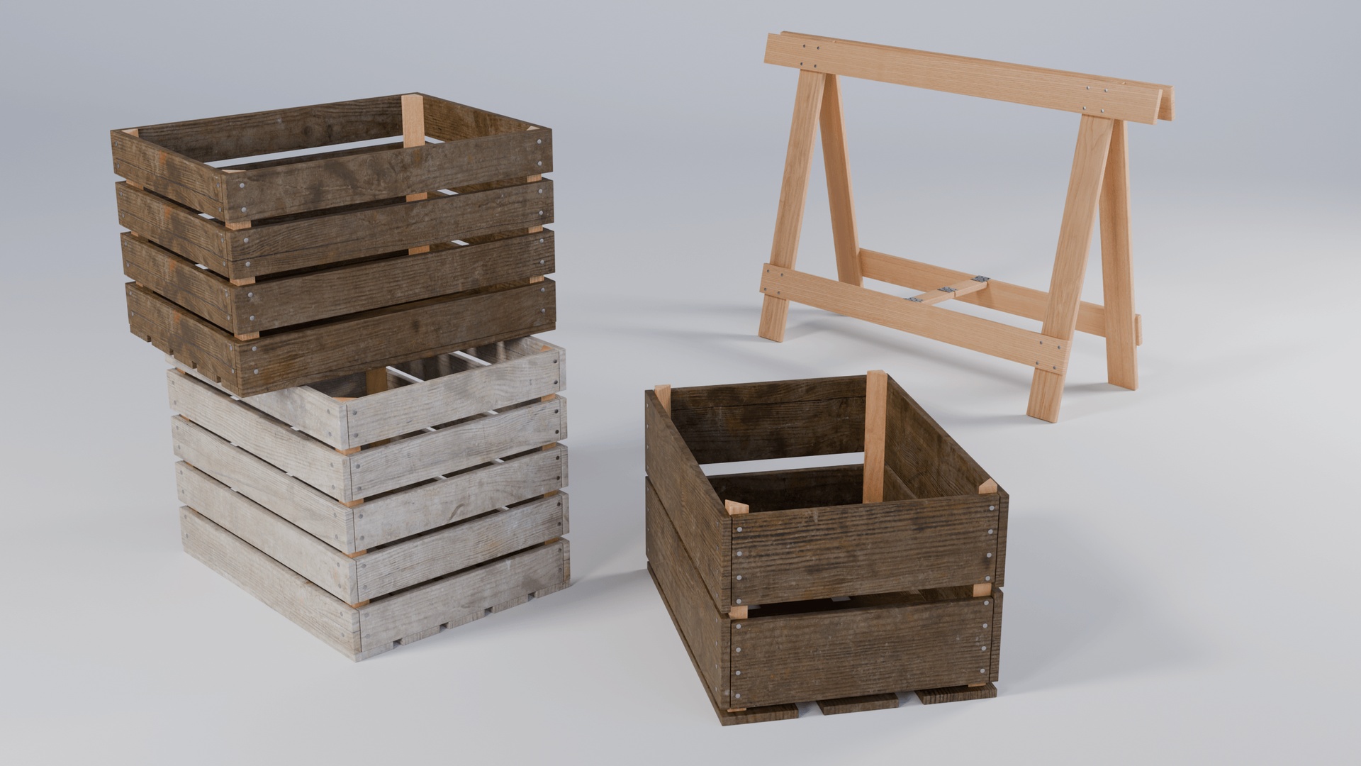 Media 1 for listing Wooden Workshop Props Pack