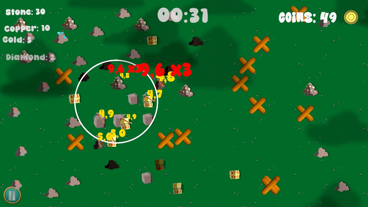 Media 1 for listing Incremental Node Mining 2D Template Full Game Example