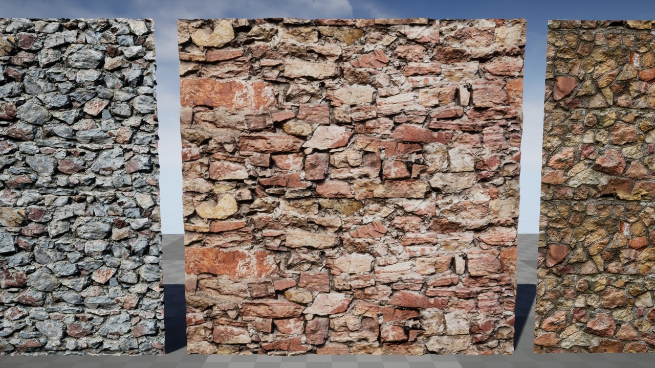Media 1 for listing Rock Masonry materials pt. 01
