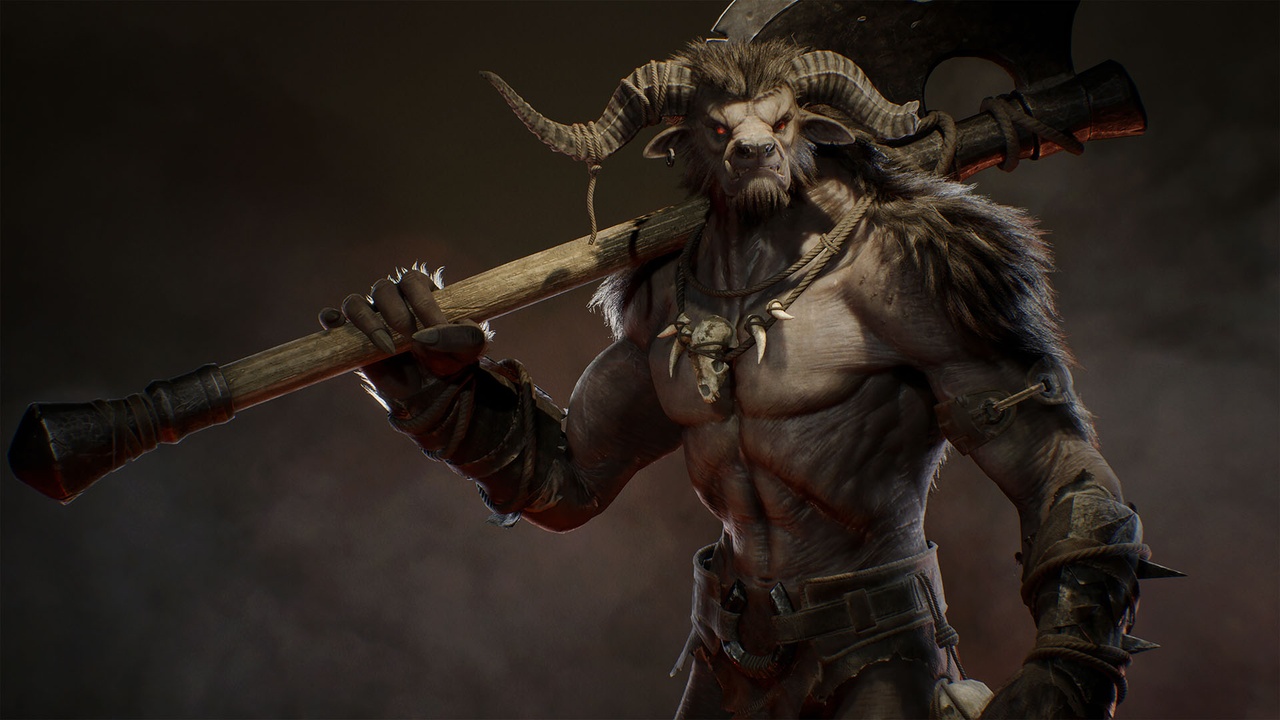 Media 1 for listing Minotaur Character