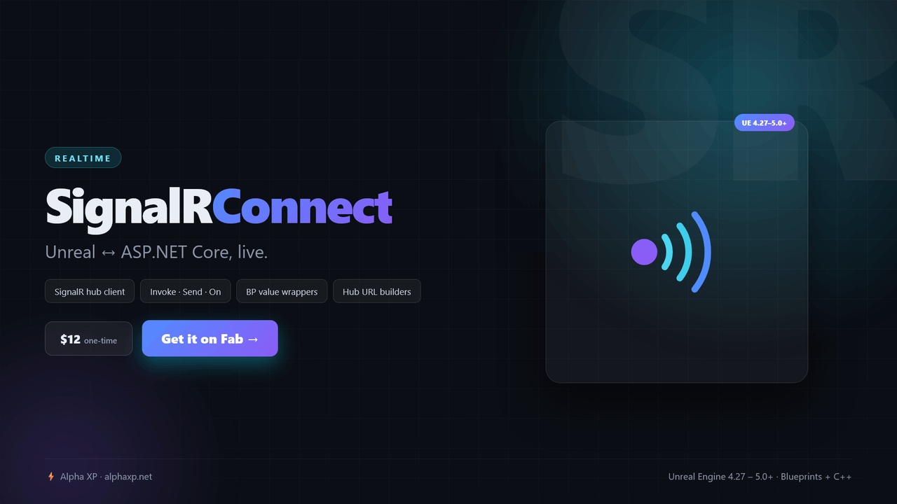 Media 1 for listing SignalRConnect