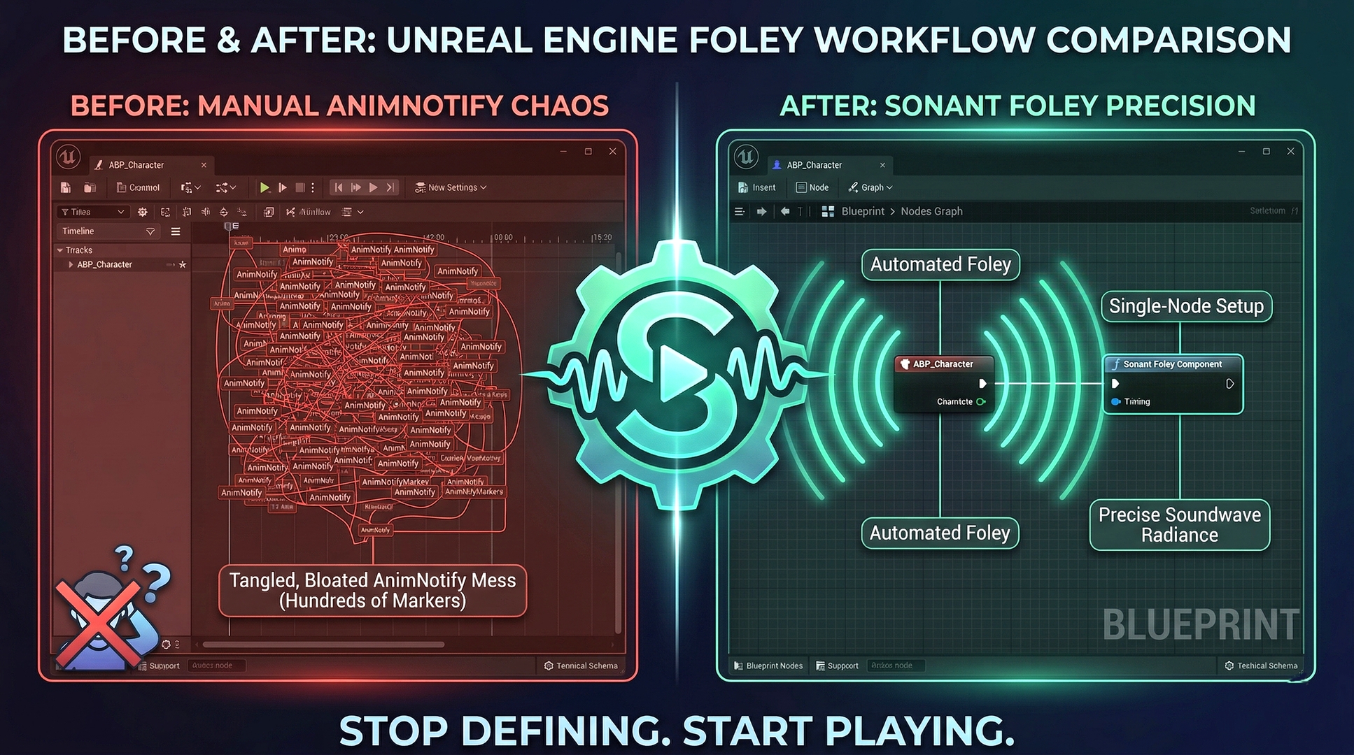 Sonant: Native Contextual Audio Manager & Procedural Sound FX System | Fab