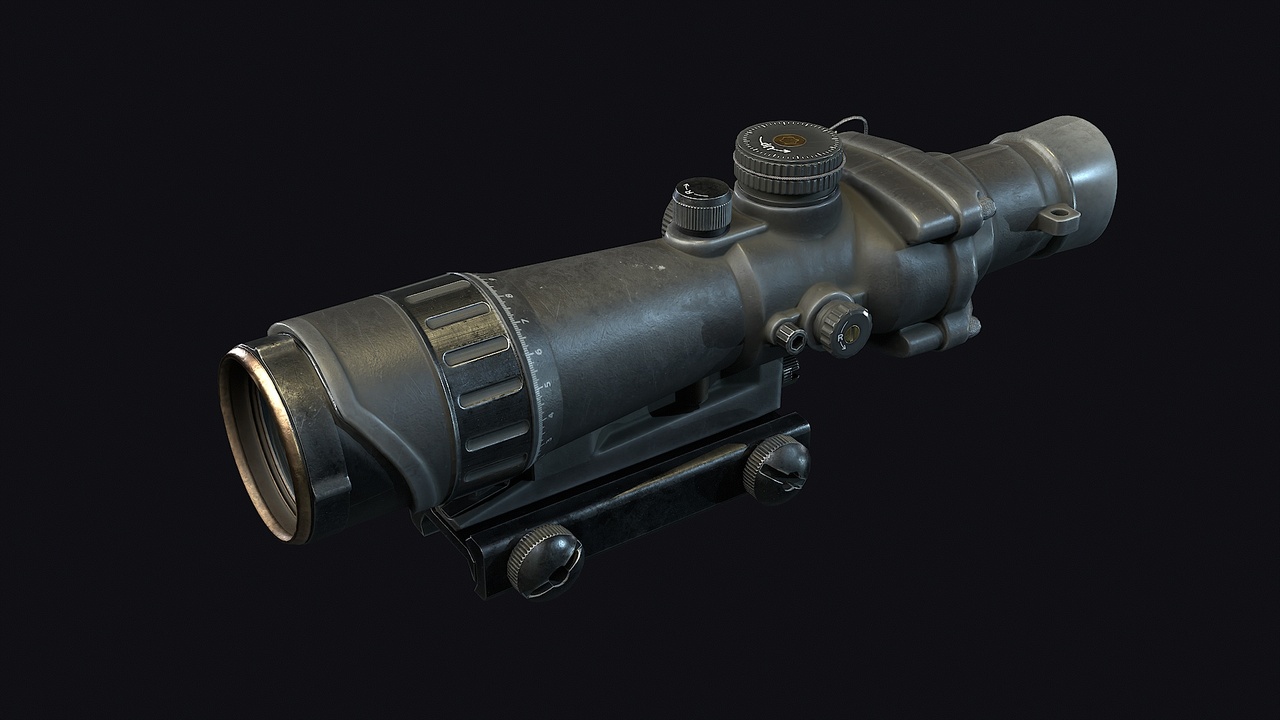 Scope Texture Set Optical Scope 105 | Fab