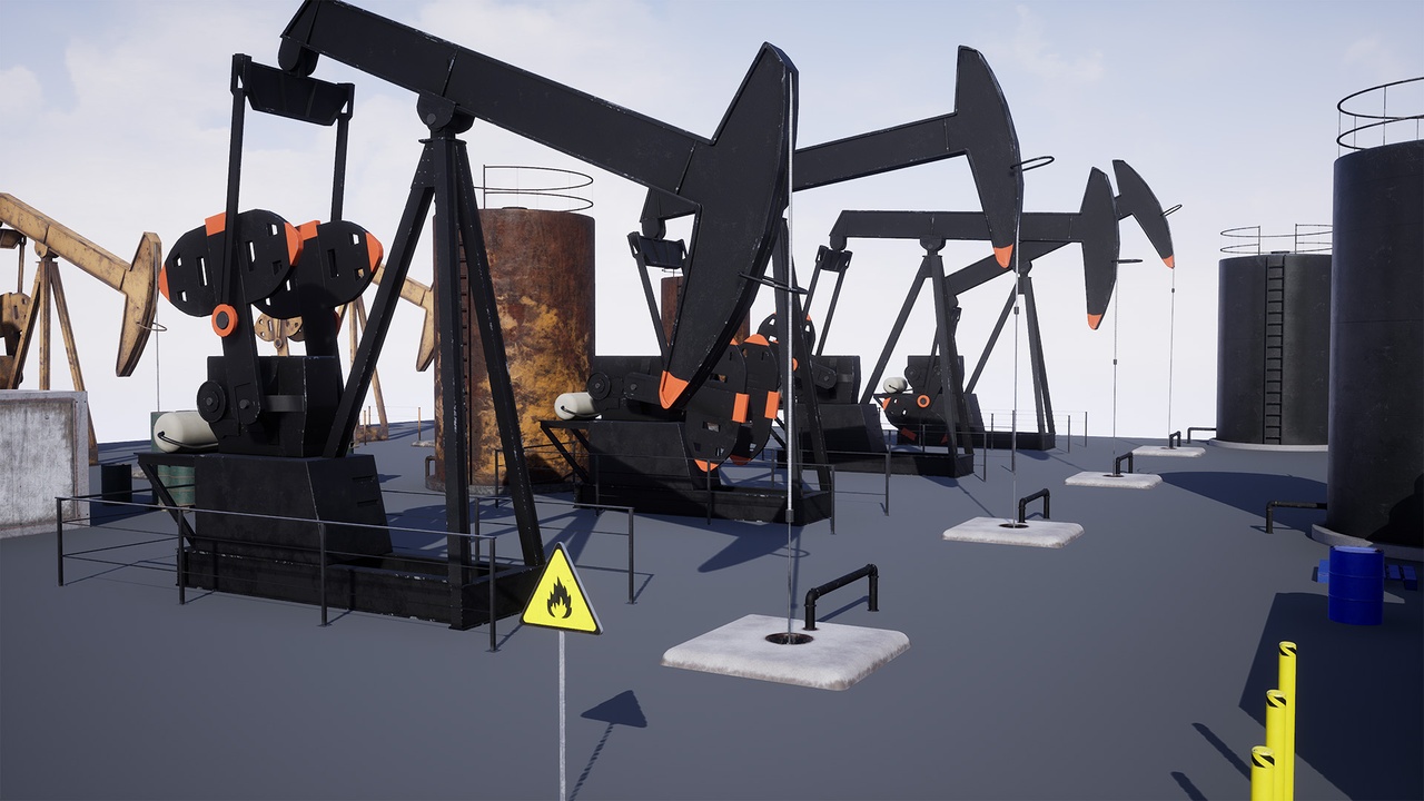 Media 1 for listing Pumpjack. Oil extraction
