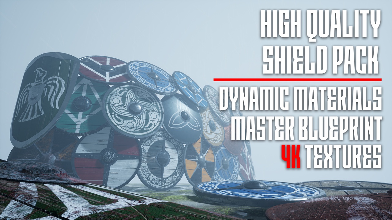 Media 1 for listing Dynamic Viking Shield Collection