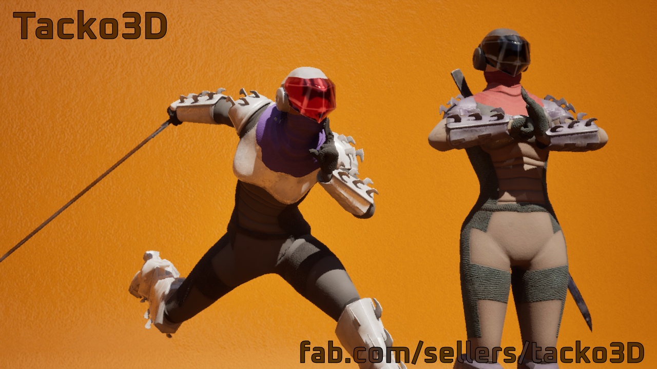 Media 1 for listing Armored Cyborg Ninja - Shadows Series
