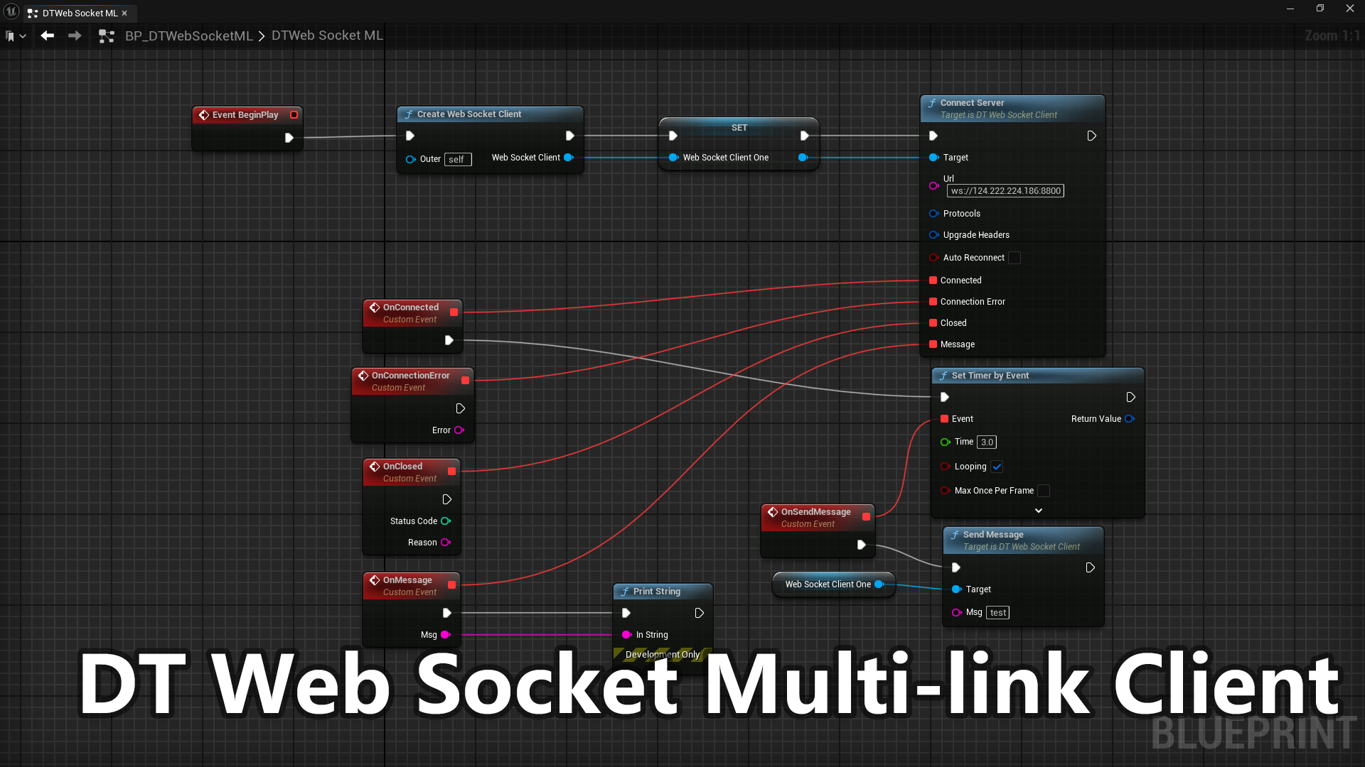 Web Socket Multi-link Client | Fab