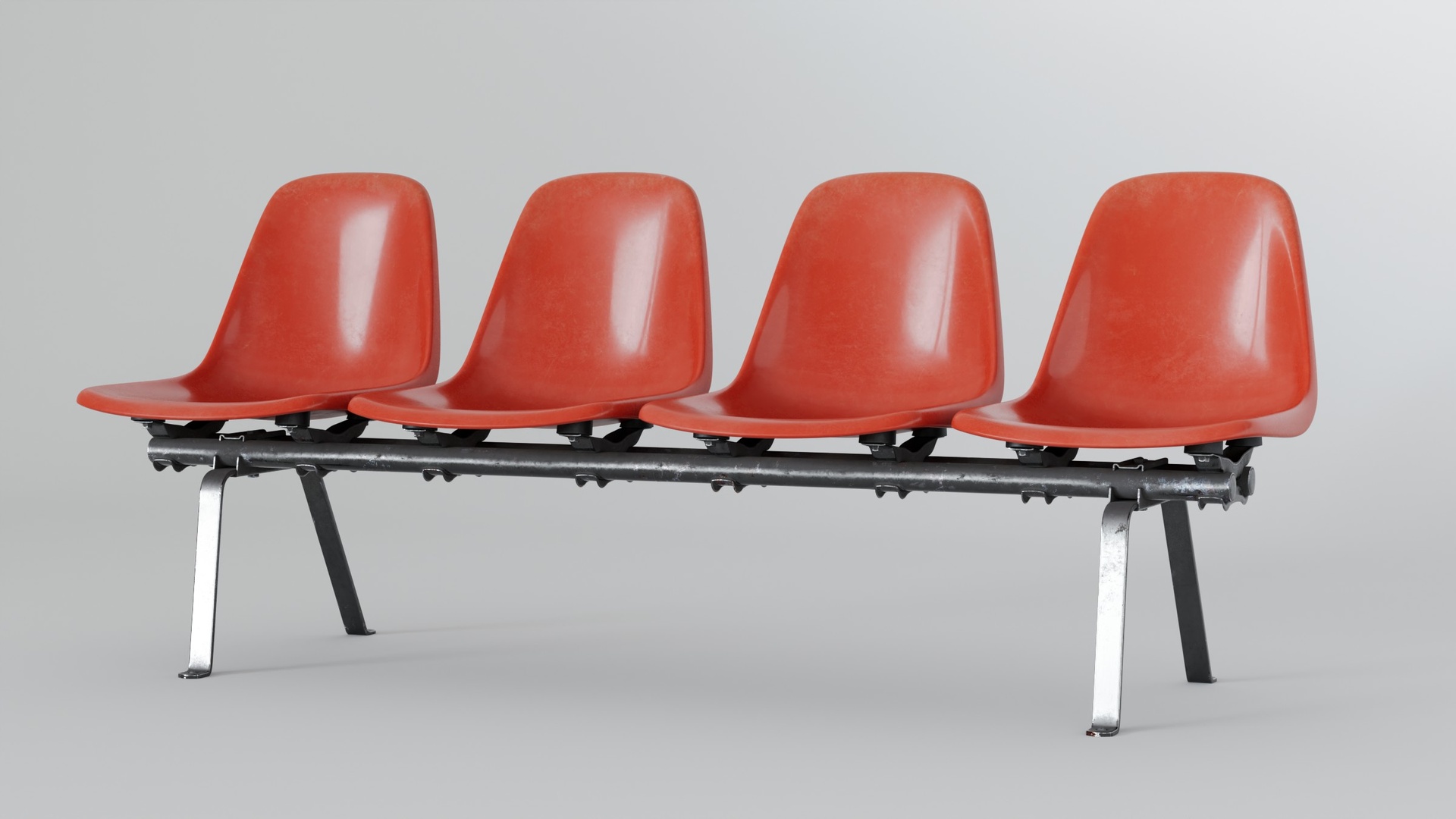 Media 1 for listing Metro Station Seats 3D Model