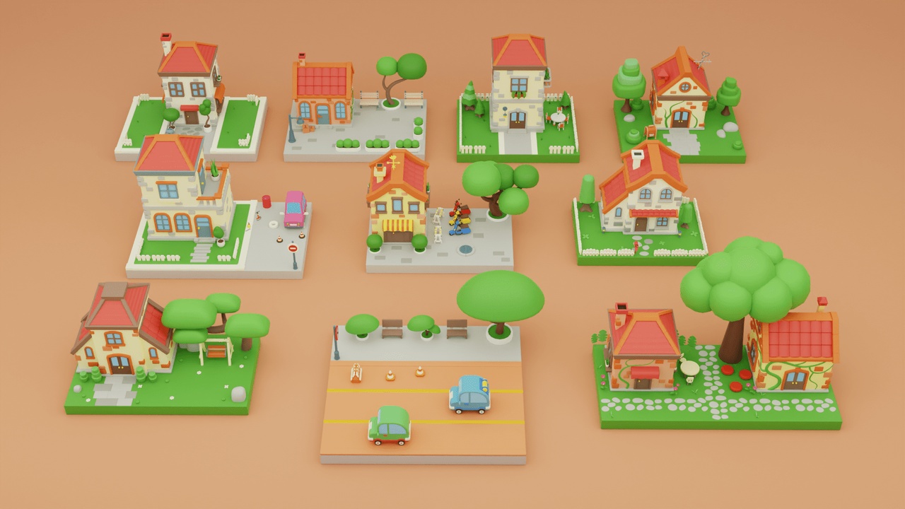 Média 1 pour l'article Cartoon Town Islands / Exteriors
