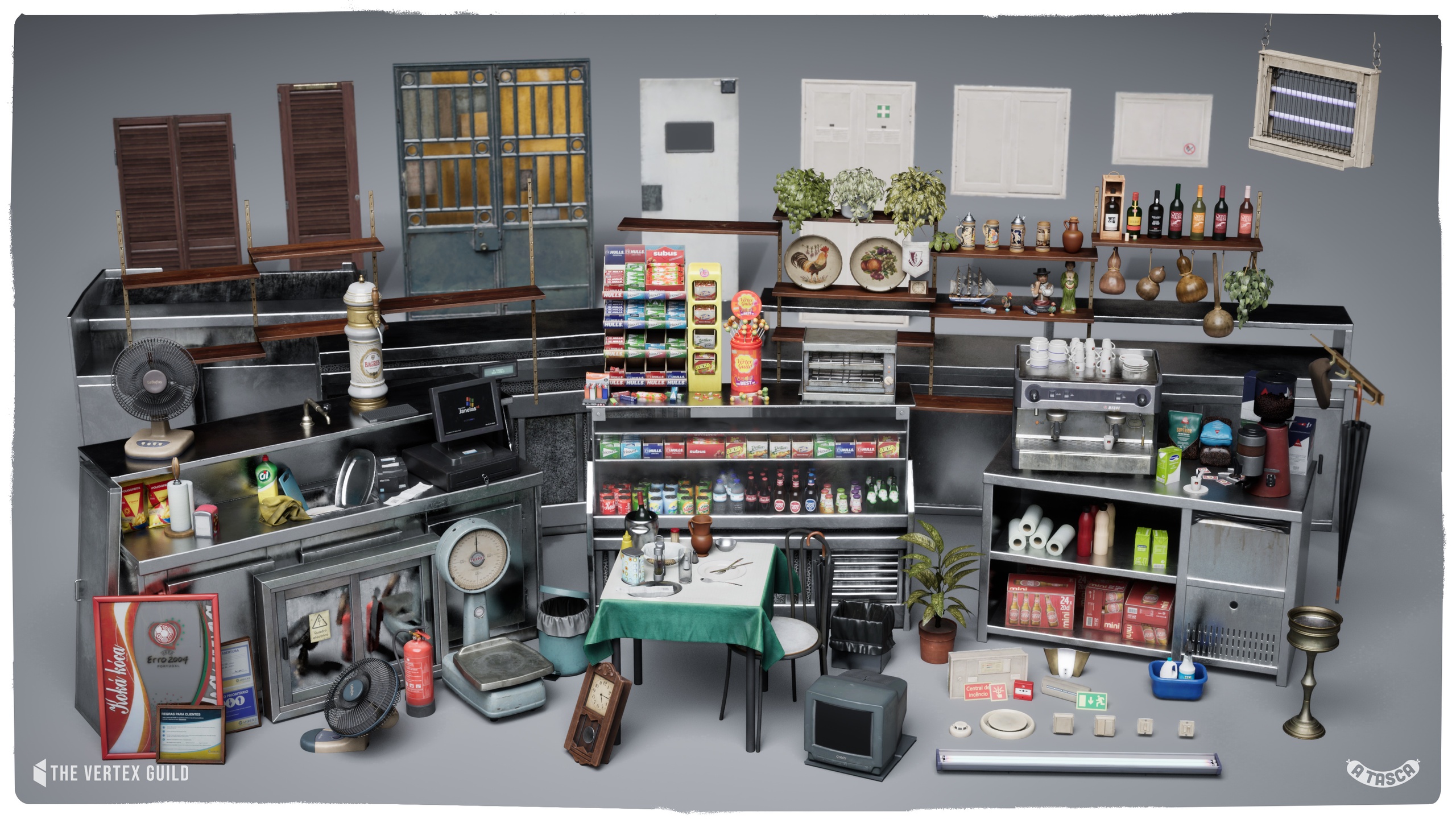 Media 1 for listing Tasca - Restaurant Prop Pack Bundle