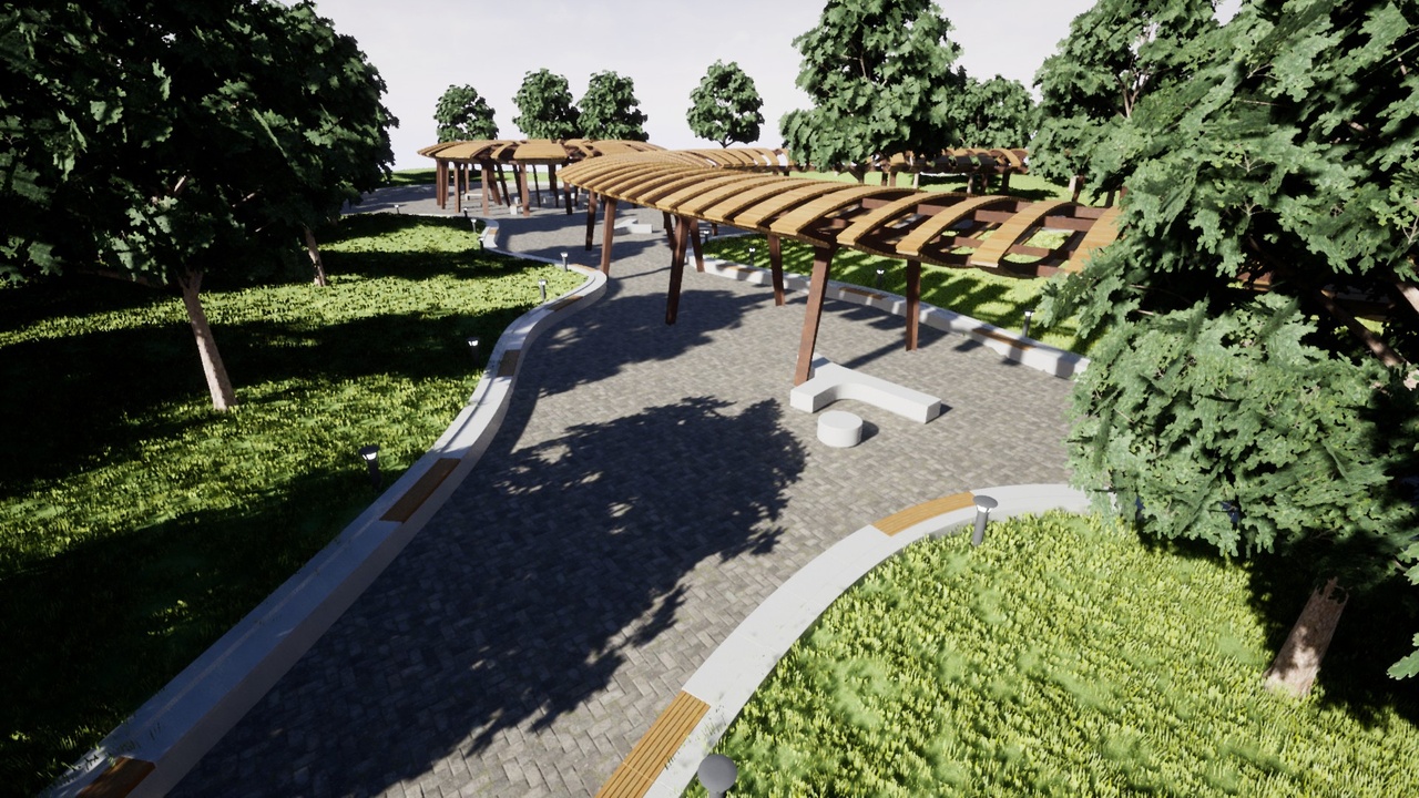 商品 Modern Park Props 的媒体 1