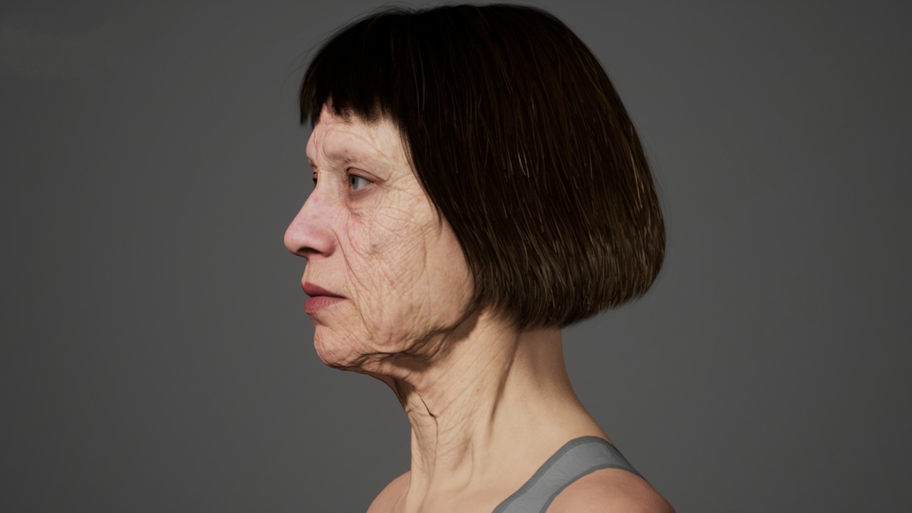 Media 1 for listing Realistic Female NPC MetaHuman for Cinematic & Games – Anna