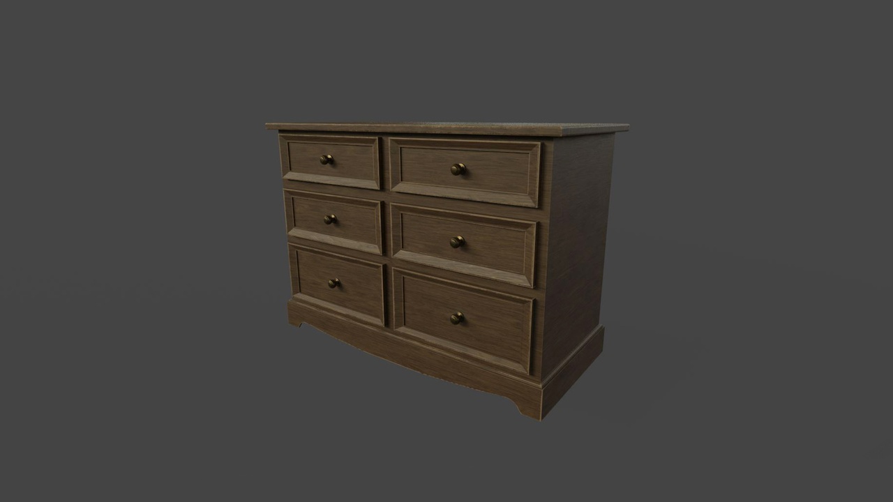 Media 1 for listing Wooden Chest of Drawers