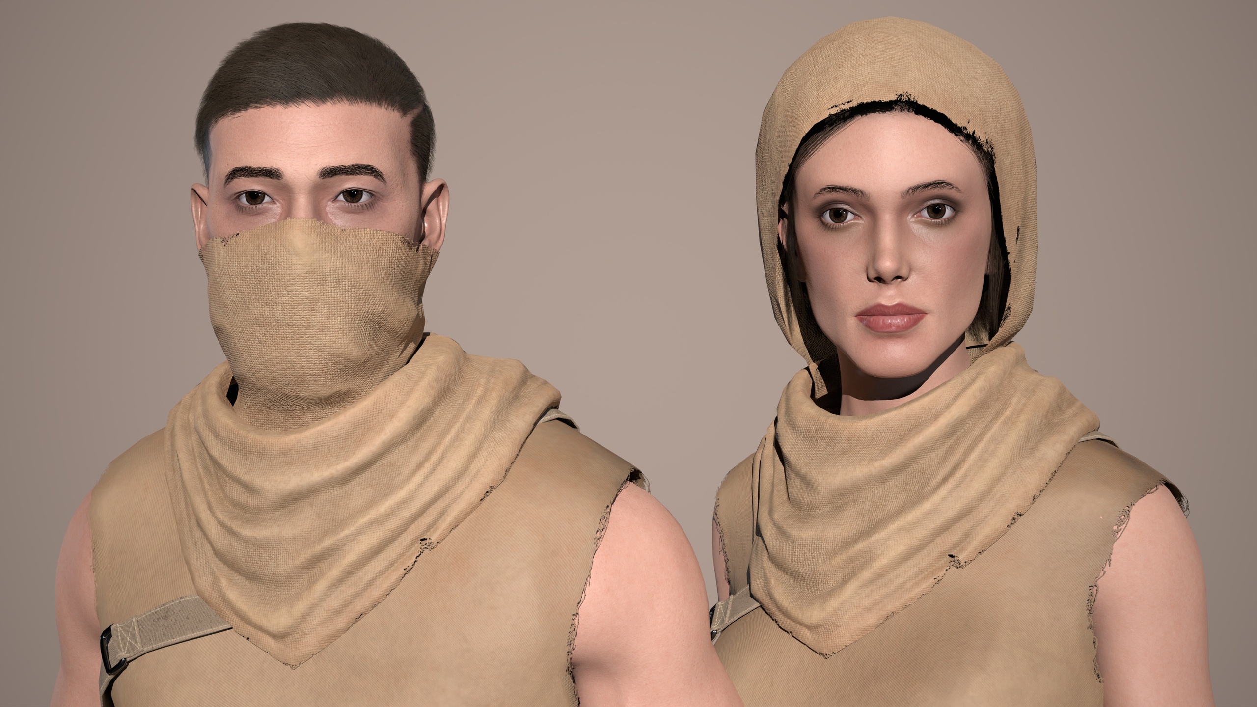 Media 1 for listing Desert Survivor Character  Pack