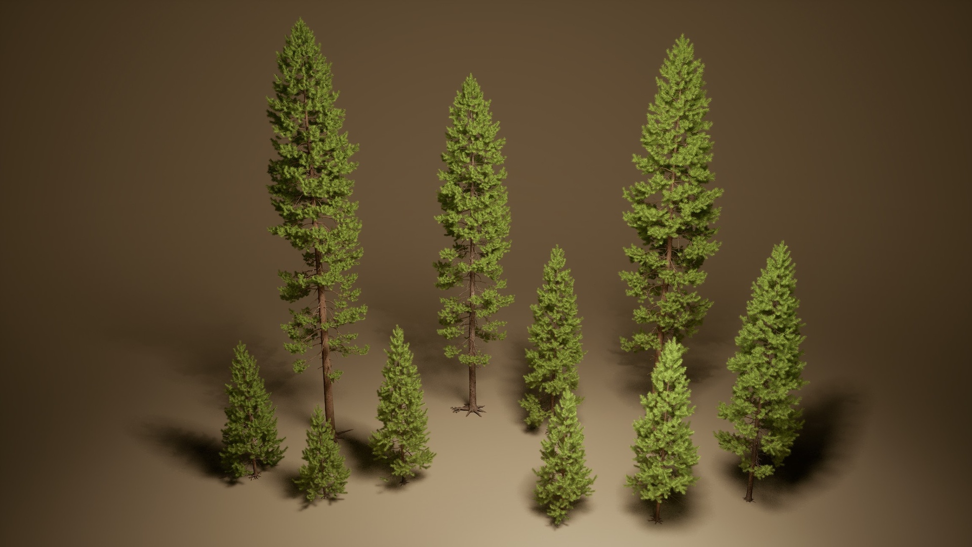 Media 1 for listing Foliage VOL.21 - False Cypress Trees ( NANITE ONLY - NO ALPHA)
