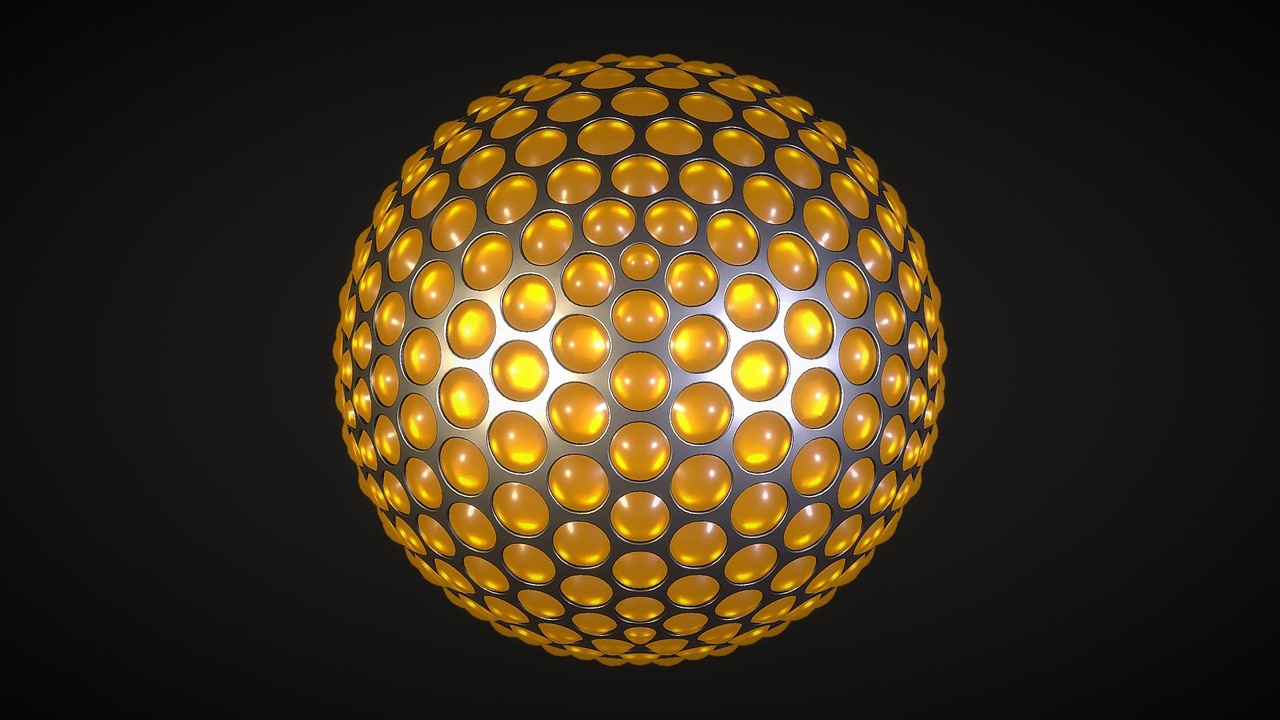 Media 1 for listing Abstract Spherical Object