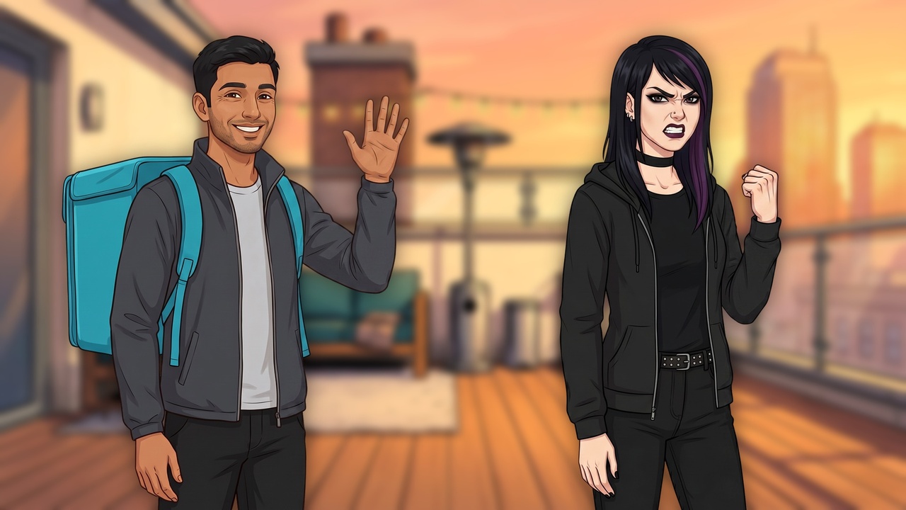 Media 1 for listing 30 Modern Characters with 6 Expressions - Visual Novel & RPG Sprites
