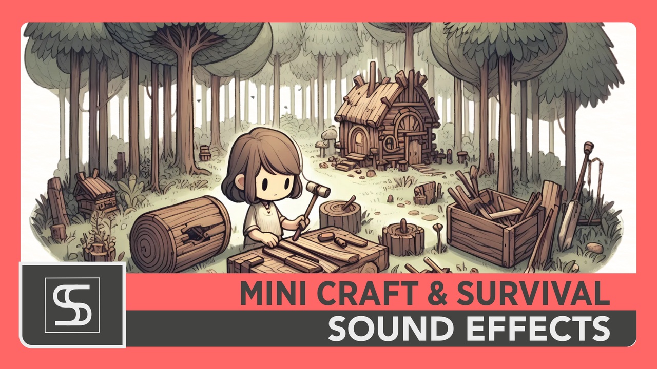 Media 1 for listing Mini Craft & Survival Sound Effects Pack