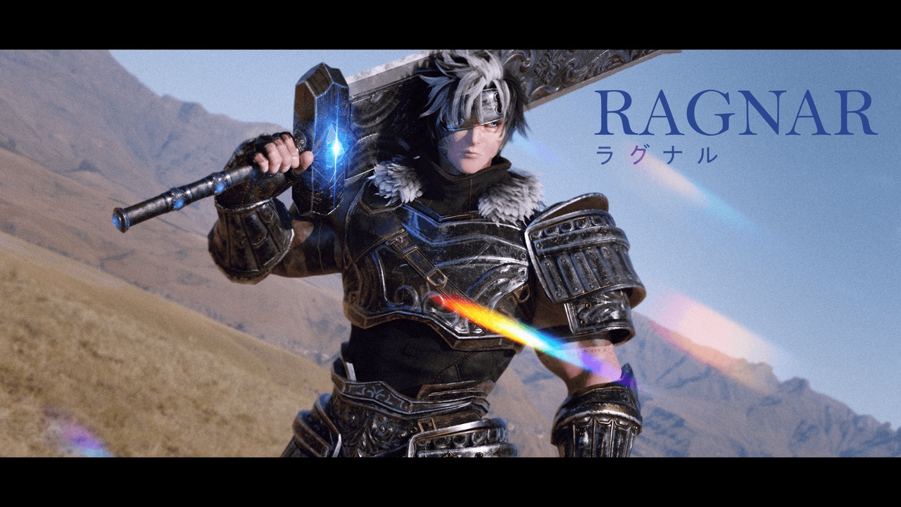 Media 1 for listing Male - Warrior RPG Game Character - Ragnar