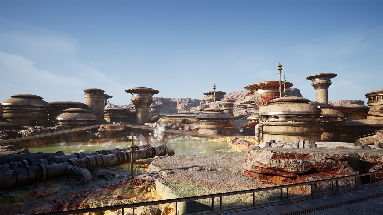 Media 1 for listing Science fiction Geothermal City