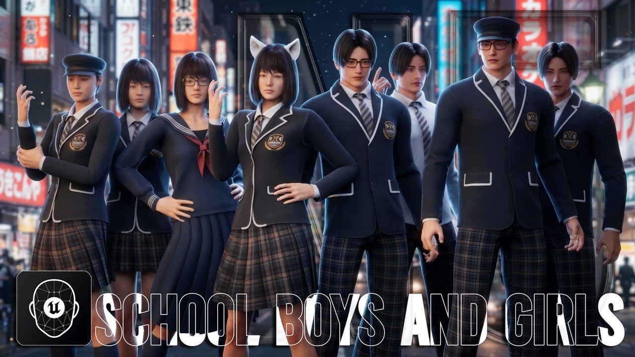 Media 1 for listing N5: School Boys and Girls