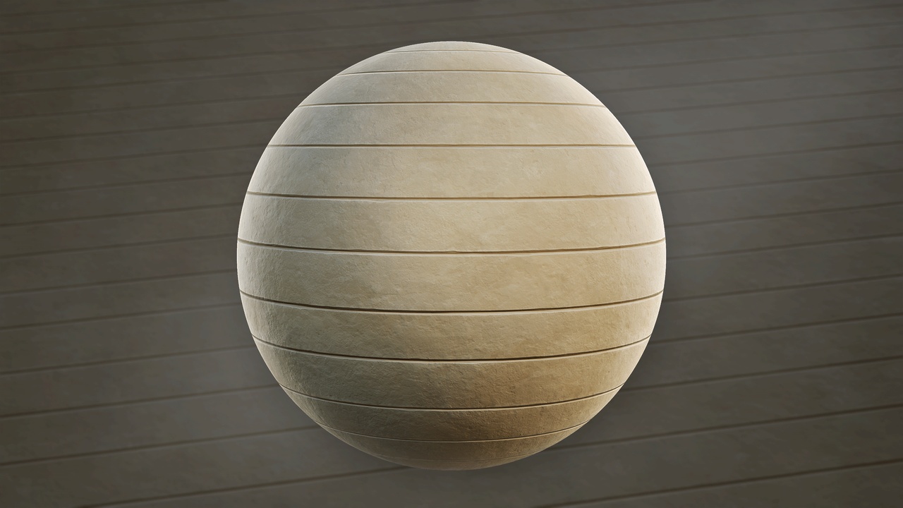 Media 1 for listing Stylized Plaster Wall Panels 01A - Material