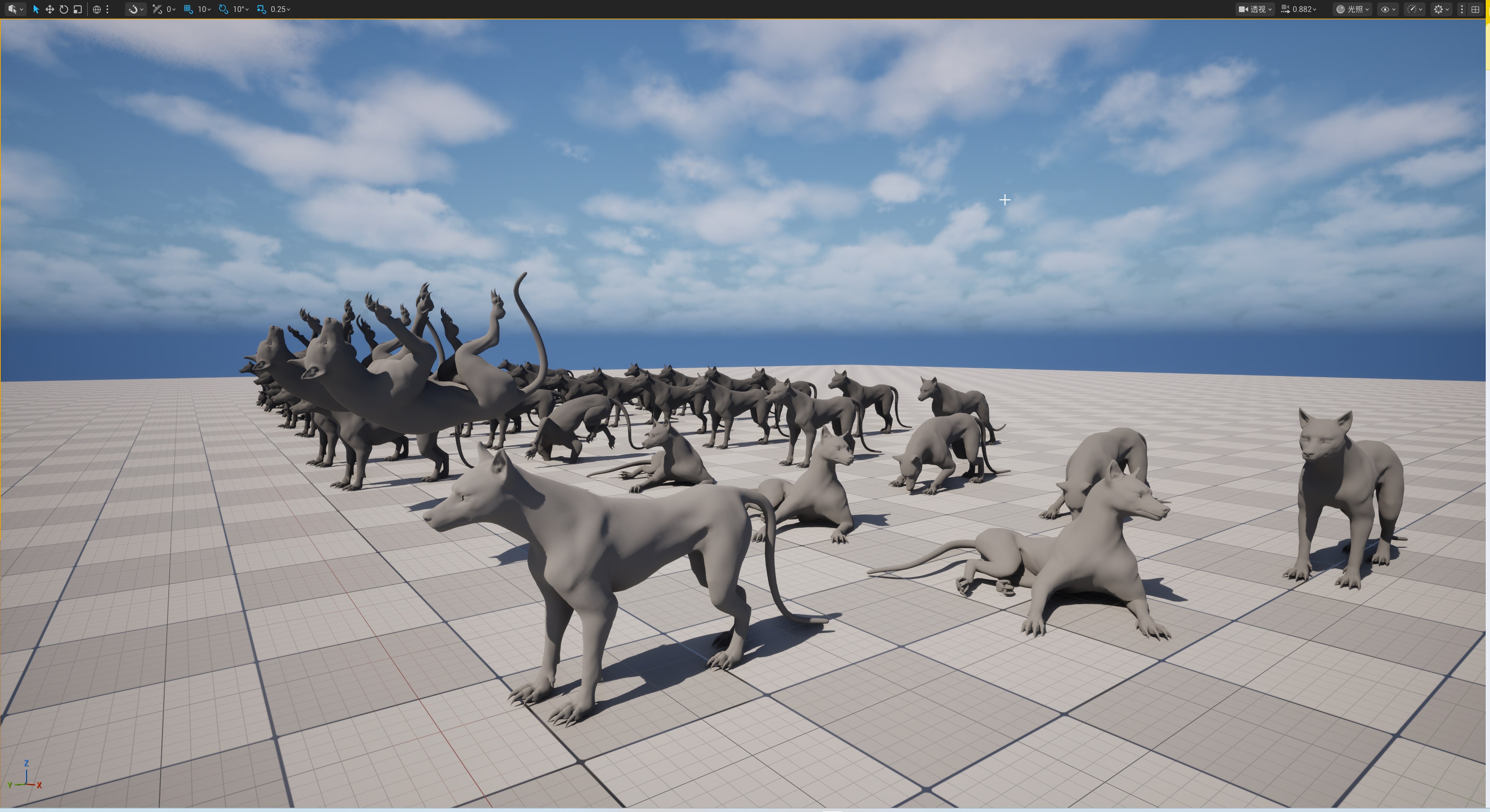 Wolf Animations - Quadruped Locomotion & Action Set | Fab