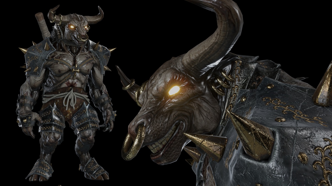 Media 1 for listing Demon Minotaur