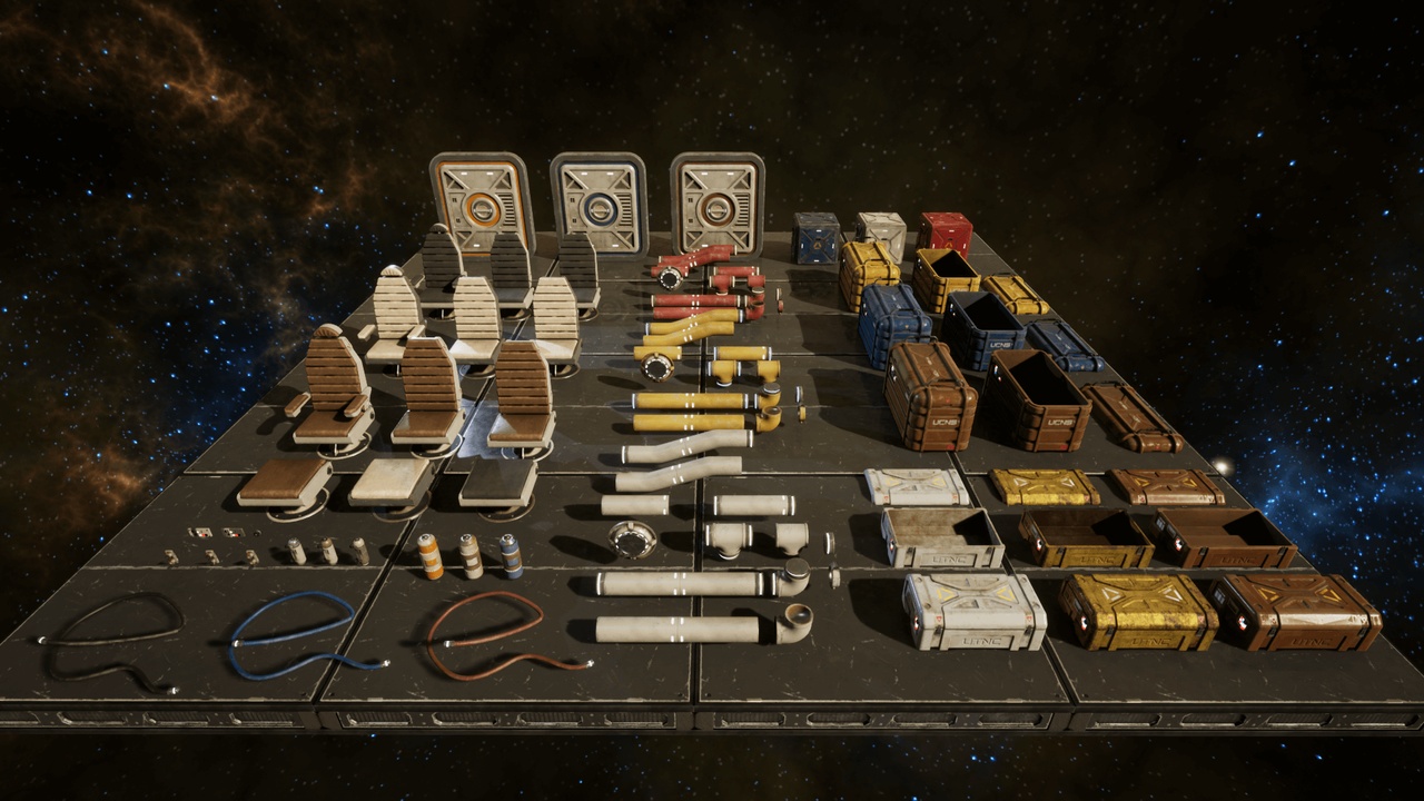 Media 1 for listing Sci Fi Interior Prop Pack 1