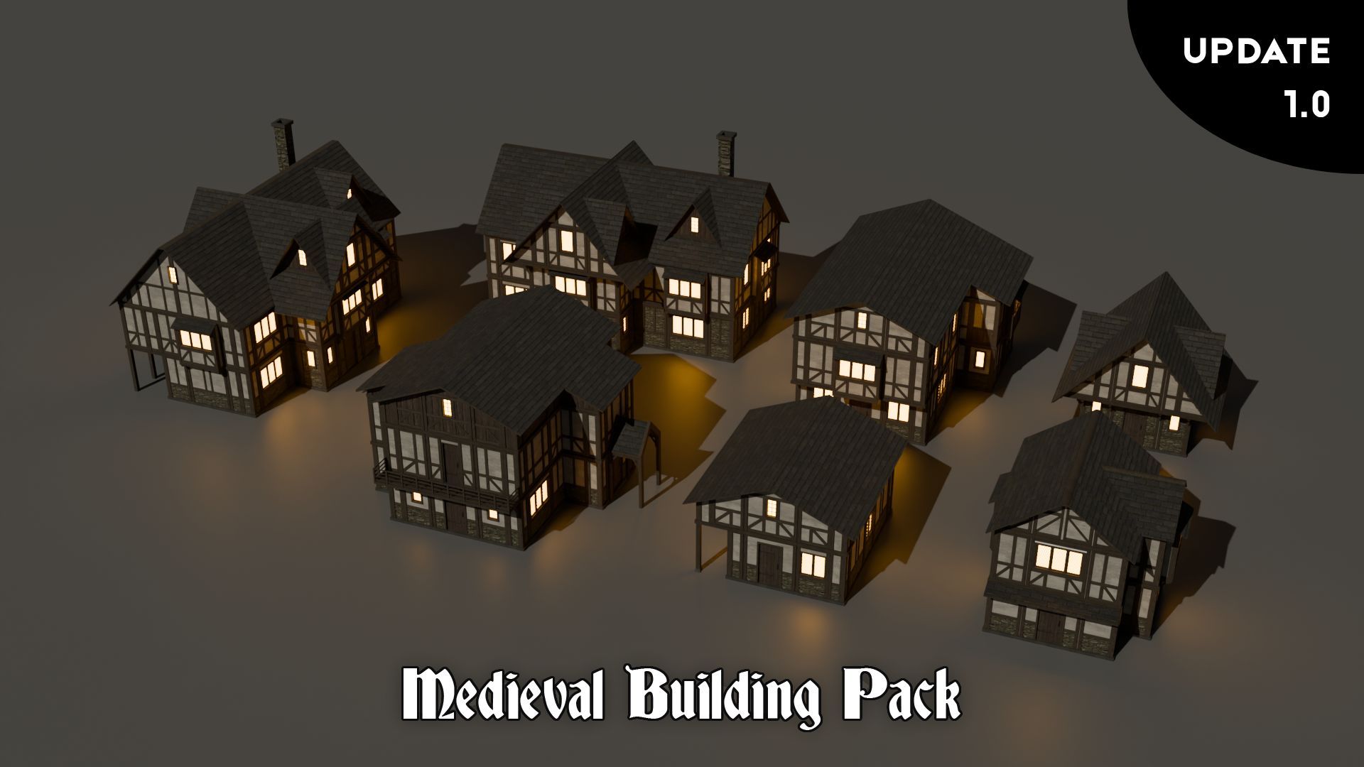 Medieval Building Pack | Fab