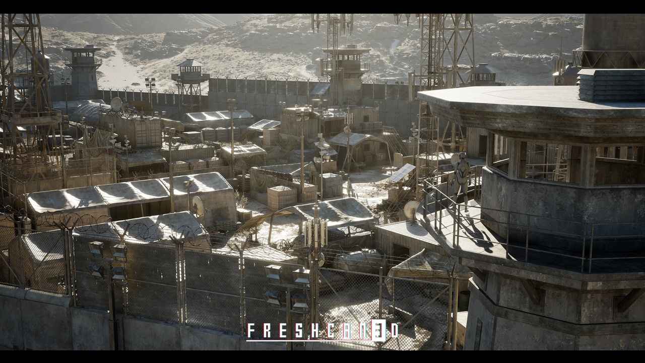 商品 Military Base & Military Camp Environment 4km (Warzone, Military, Military Prop) 的媒体 1