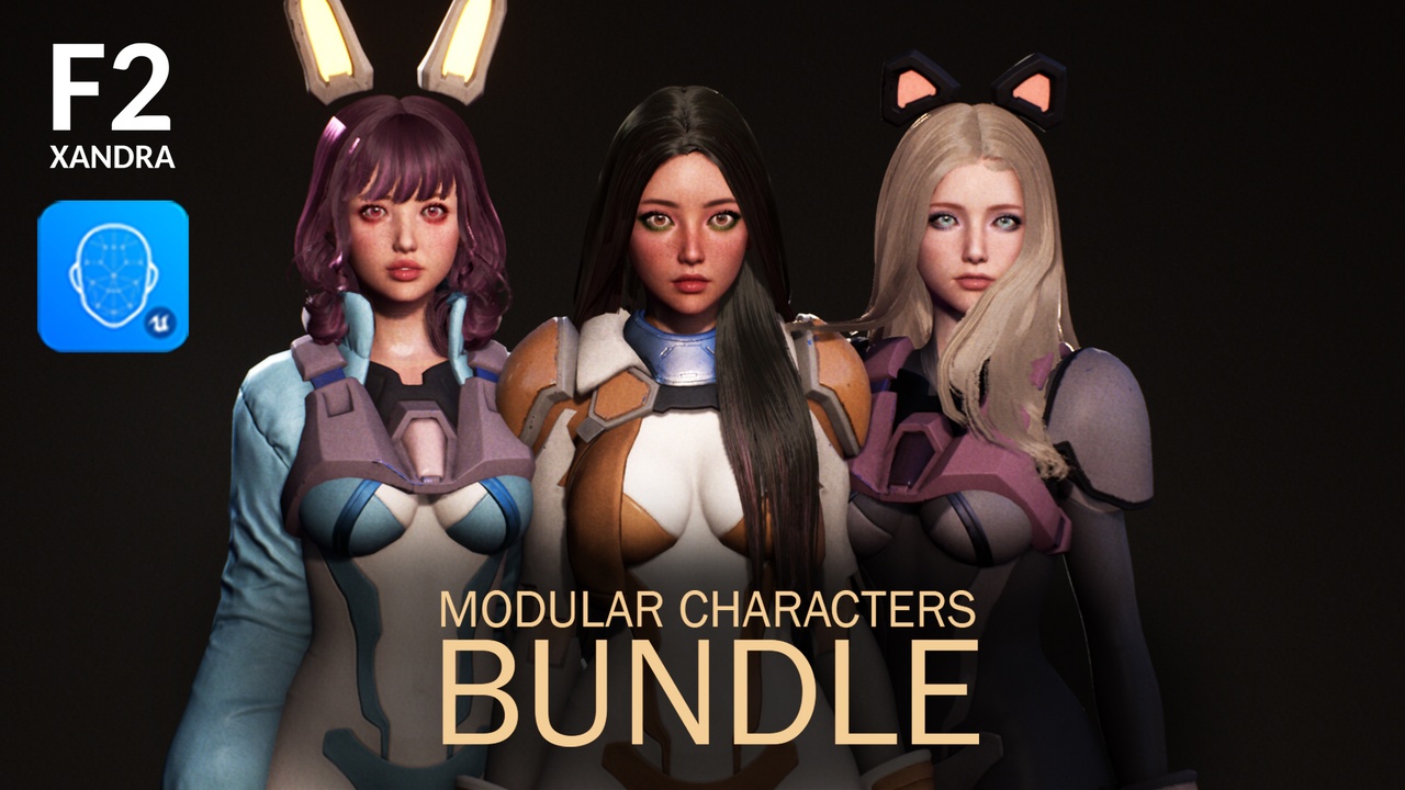 Media 1 for listing F3 Sci Fi Girls Mega Bundle