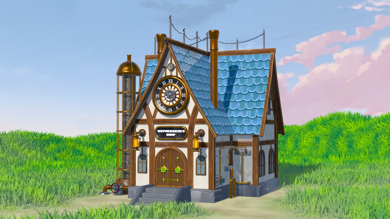 Media 1 for listing Steampunk - Watchmaker's Shop