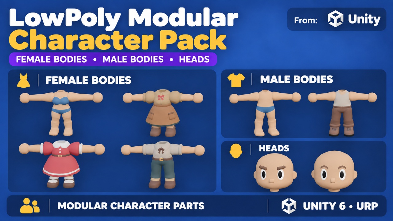 Modular Character Pack 2