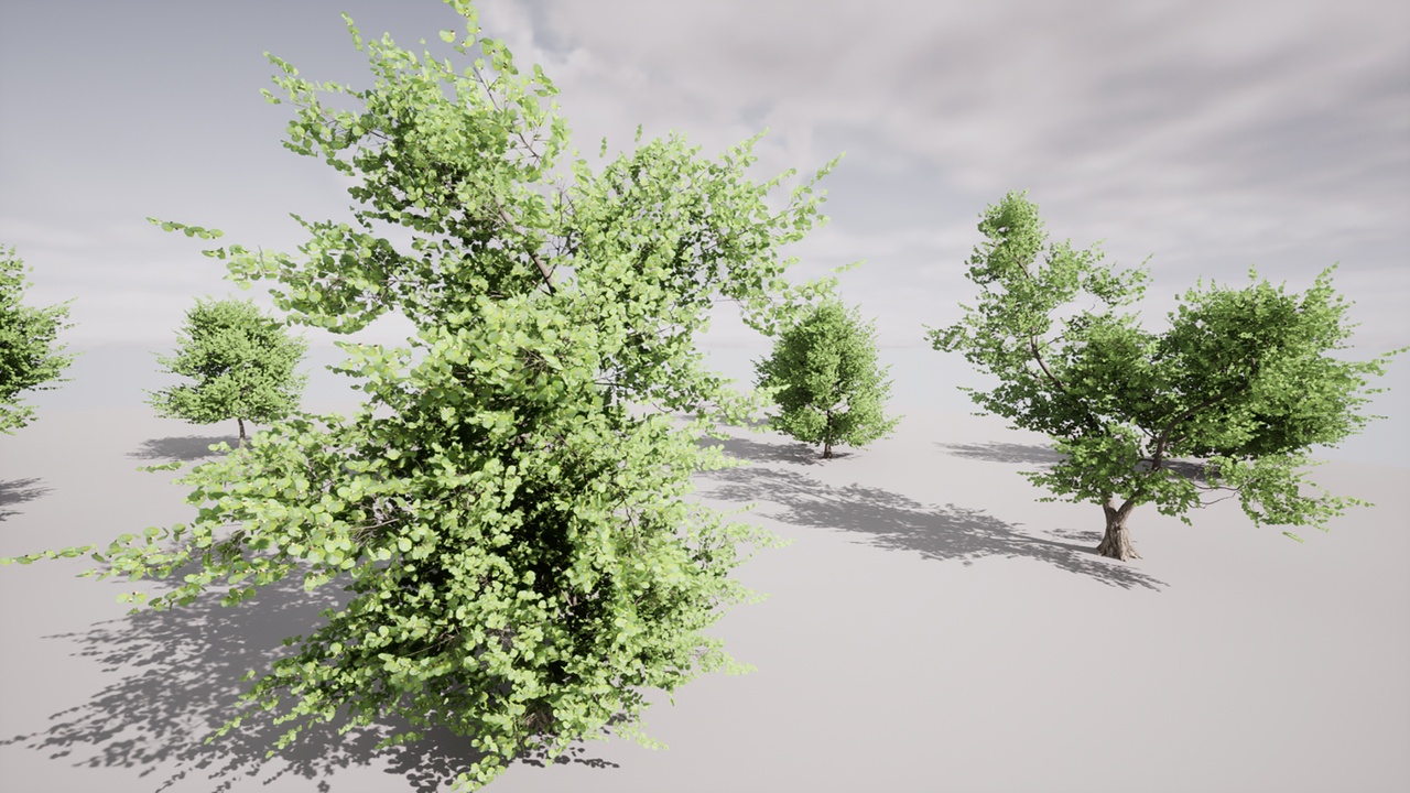 Media 1 for listing HighPoly Tree Pack 12