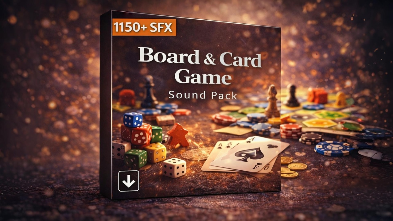 Media 1 for listing Board & Card Game Sound Pack