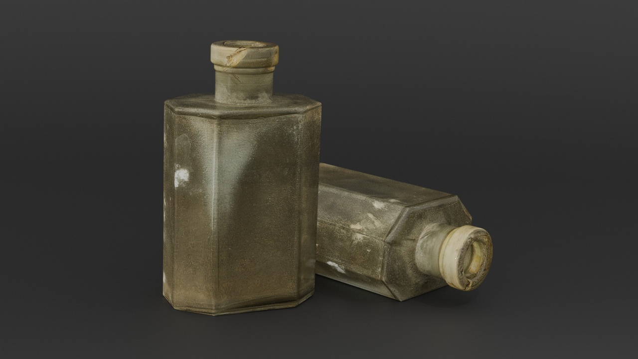 Old pharmacy glass 제품 등록을 위한 미디어 1개