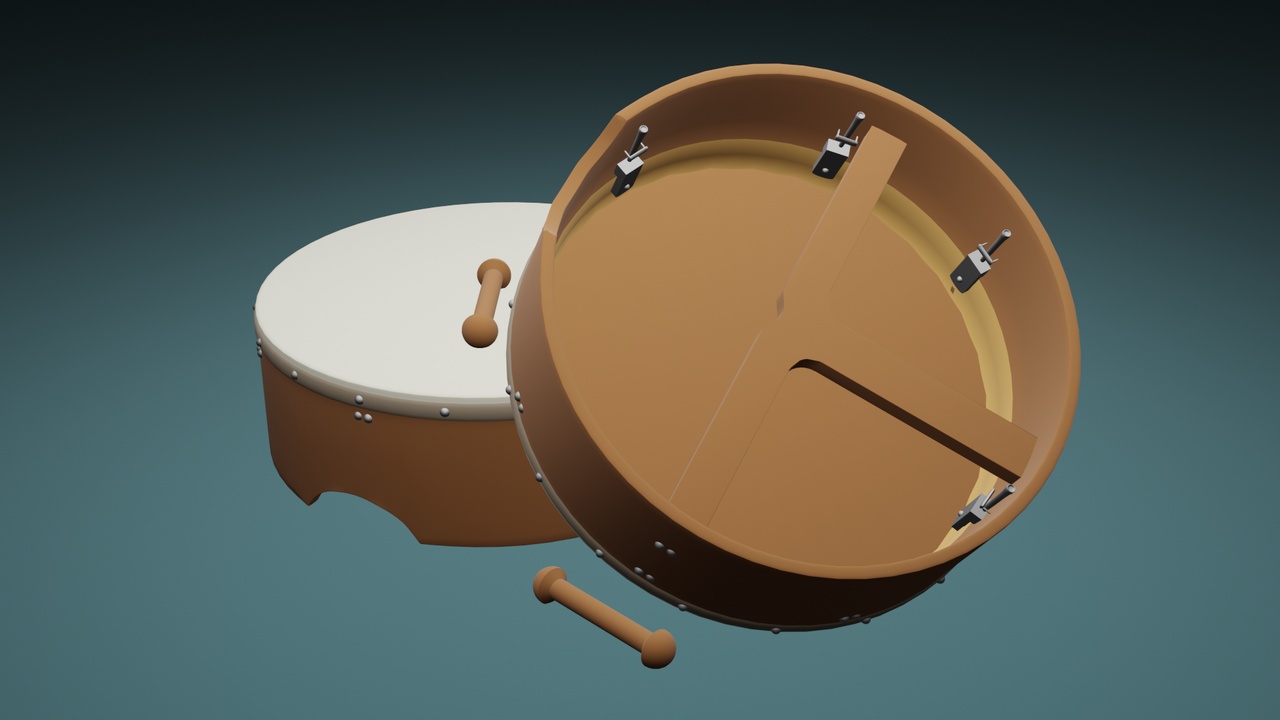 Media 1 for listing Bodhran Drum
