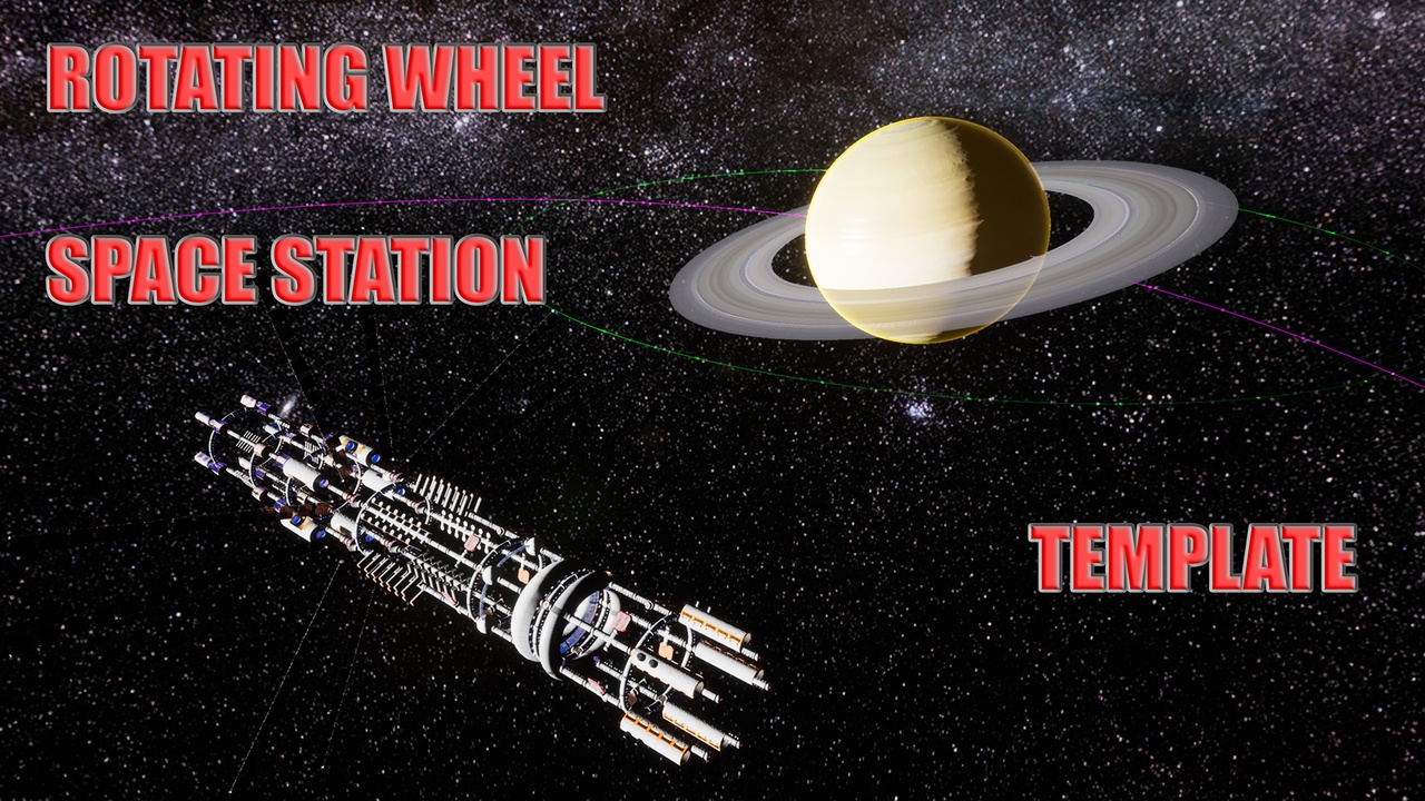 Медиа 1 для объявления Rotating Space Station Template