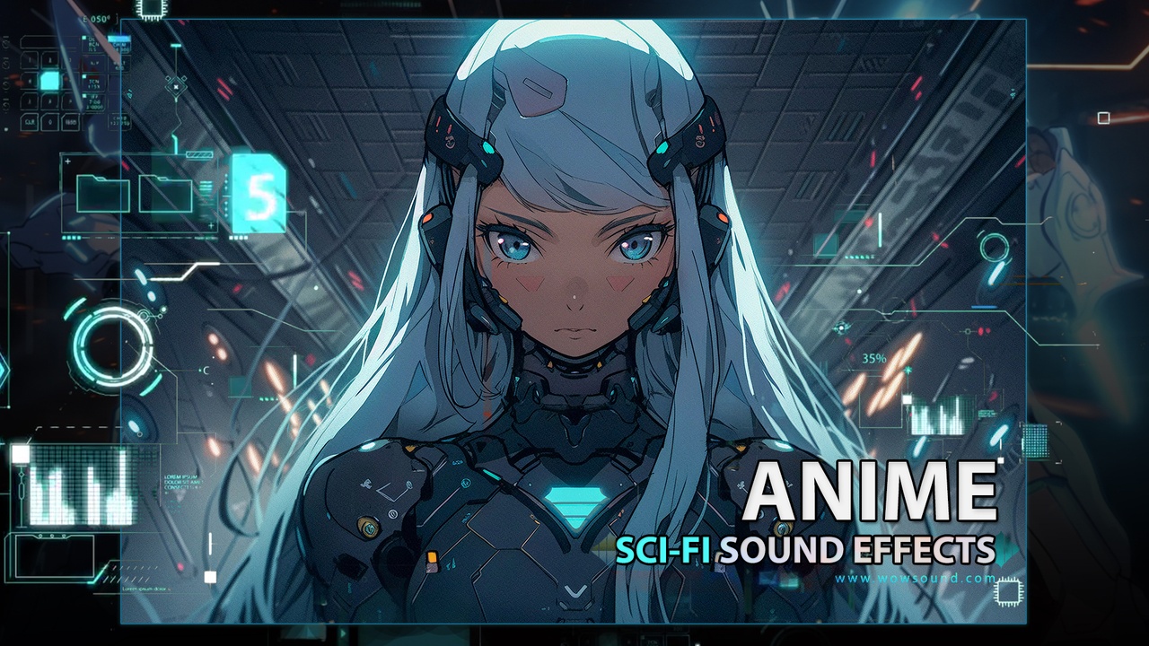 Anime Sci-Fi Sound Effects Pack 제품 등록을 위한 미디어 1개