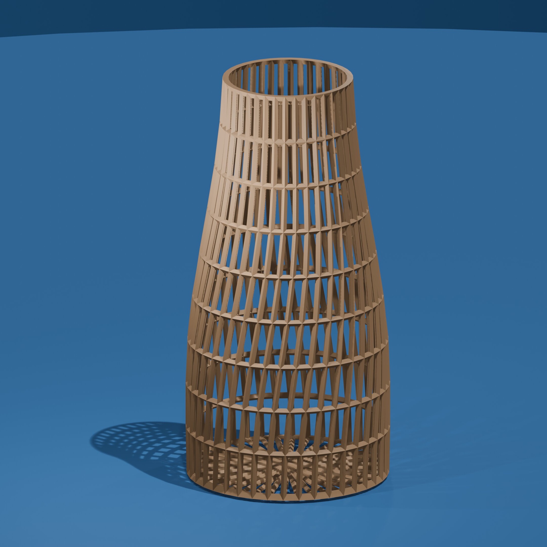Media 1 for listing Tapered Mesh Vase