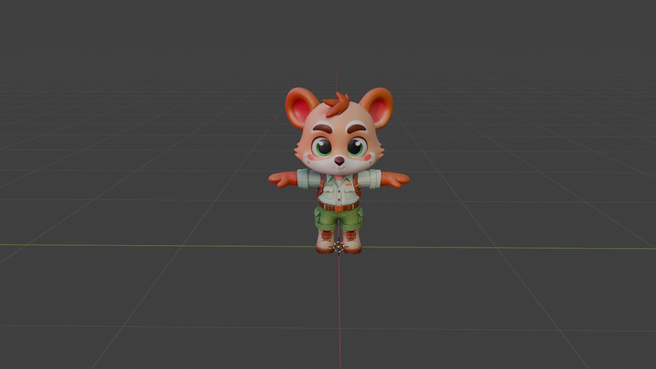 Media 1 for listing Cute Bear 3D model