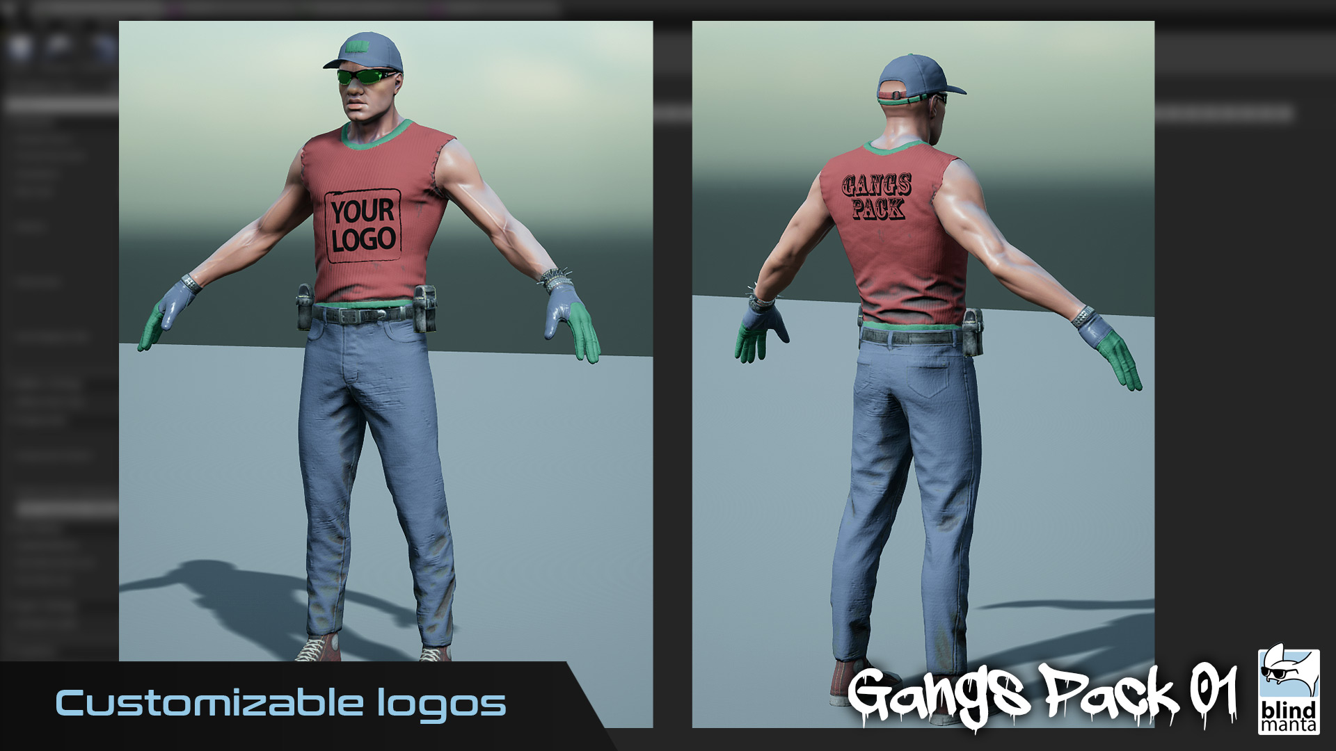 Gangs Pack 01 | Fab