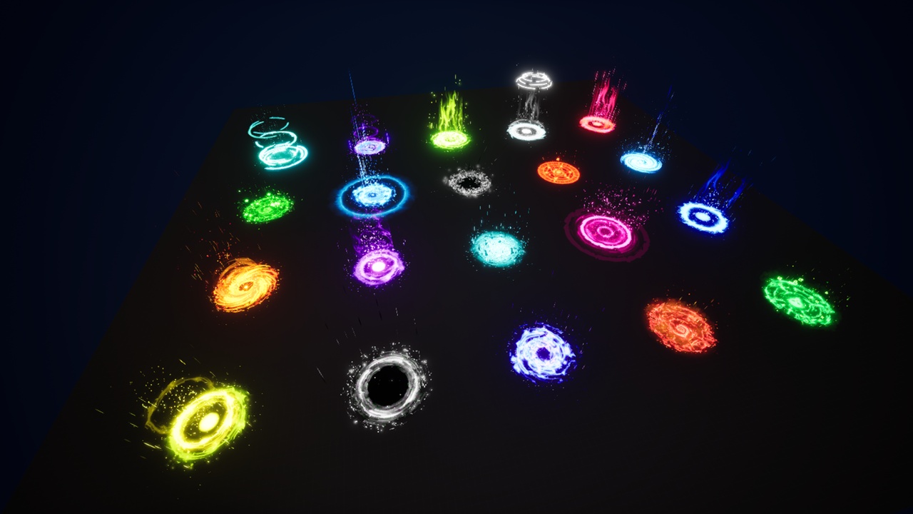 Media 1 for listing Stylized Magic Circles VFX
