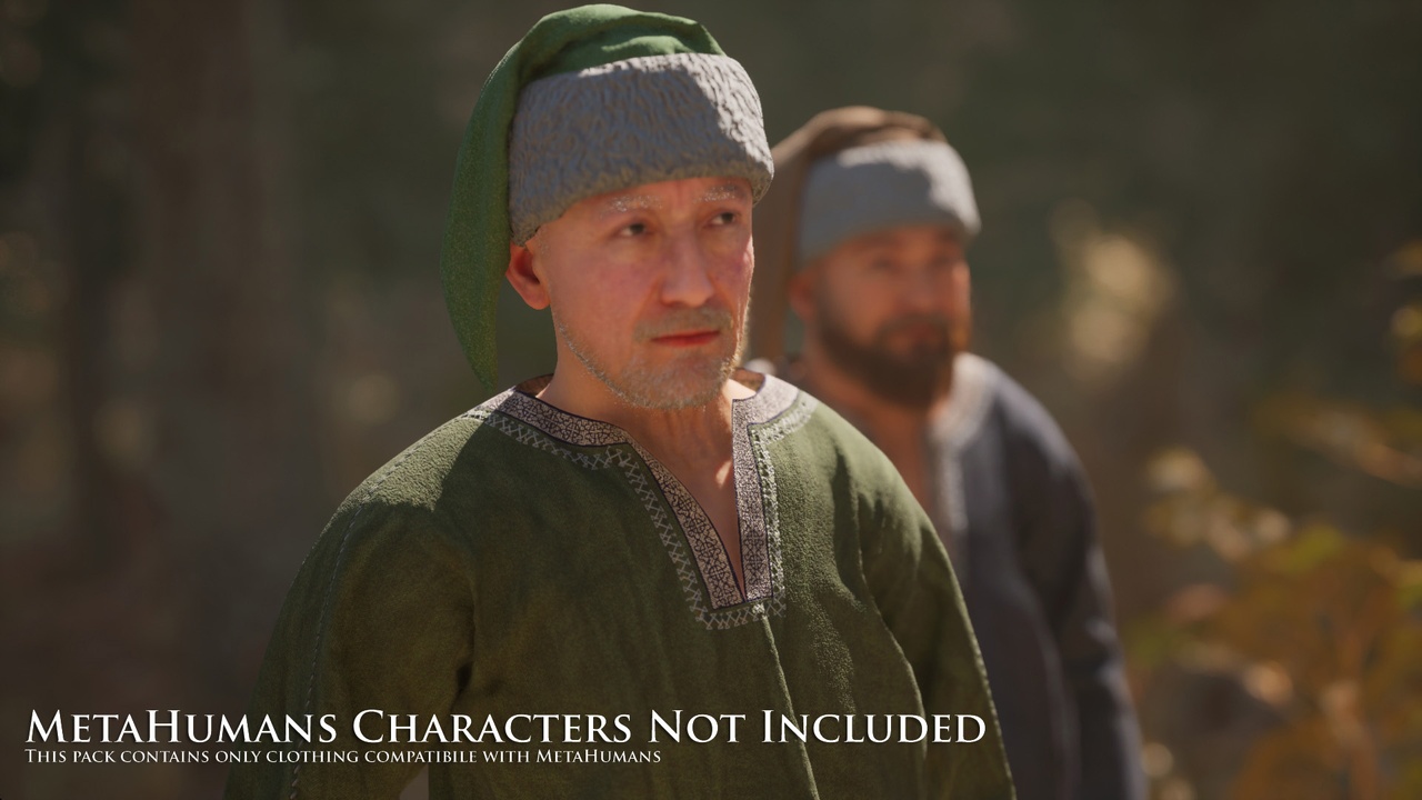 Media 1 for listing Medieval Cloth 02: Nordic Man